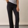 Mom Enula9 | Oono Cropped Pant - Sort