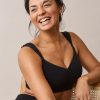 Mom Enula9 | Fast Food Bra/Elevate Smal Band- Black