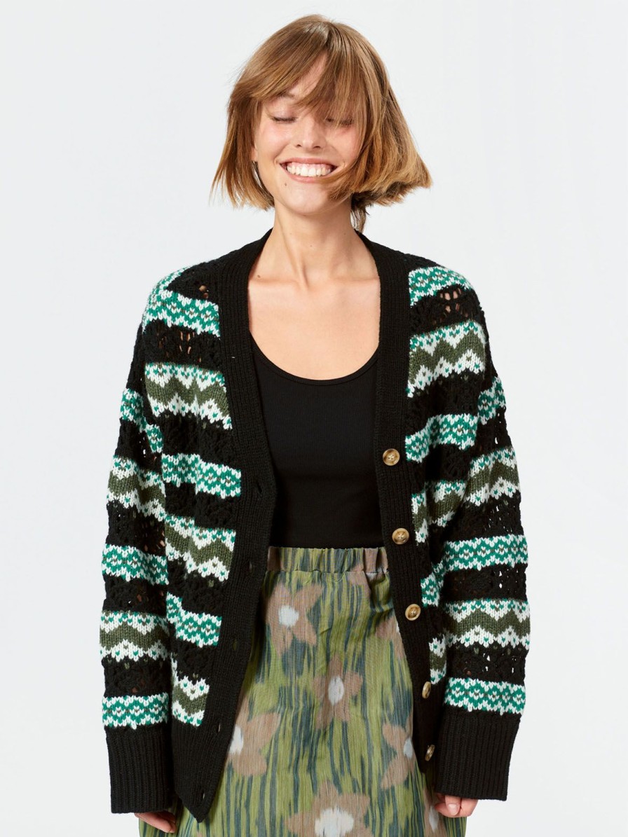 Mom Enula9 | Luca Uld Cardigan - Monster