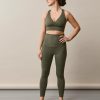 Mom Enula9 | Flow Leggings - Pine Green